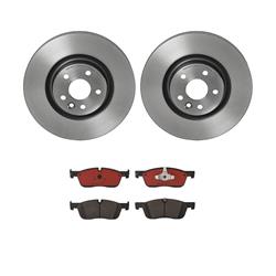 Brembo Disc Brake Pad and Rotor Kits for 2015-2023 DISCOVERY SPORT, 2016-2019 RANGE ROVER EVOQUE - KT00798