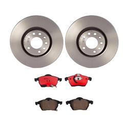 Brembo Disc Brake Pad and Rotor Kits for 2000-2002 9-3, 2000-2005 9-5 - KT00812
