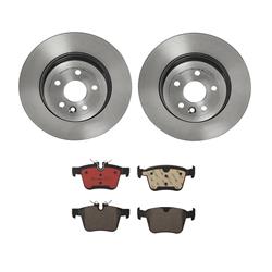 Brembo Disc Brake Pad and Rotor Kits for 2018-2019 RANGE ROVER EVOQUE - KT00823