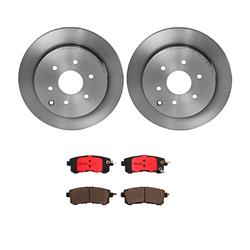 Brembo Disc Brake Pad and Rotor Kits KT00832