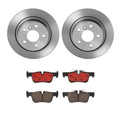 Brembo Disc Brake Pad and Rotor Kits KT00880