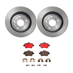 Brembo Disc Brake Pad and Rotor Kits for 2016-2017 B250E, 2014-2019 CLA250, 2015-2019 GLA250 - KT00883