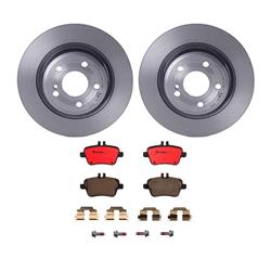 Brembo Disc Brake Pad and Rotor Kits for 2016 SLK350, SLK300, 2017-2019 SLC300 - KT00884