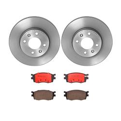 Brembo Disc Brake Pad and Rotor Kits for 2006-2011 ACCENT, RIO, RIO5 - KT00893