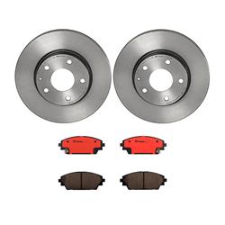 Brembo Disc Brake Pad and Rotor Kits for 2014-2016 3, 2016-2021 CX-3 - KT00900