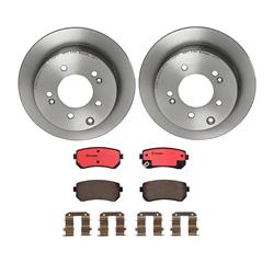Brembo Disc Brake Pad and Rotor Kits for 2010-2013 FORTE, FORTE KOUP - KT00907
