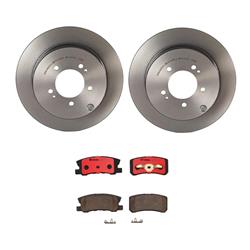 Brembo Disc Brake Pad and Rotor Kits for 2009-2013 LANCER - KT00923