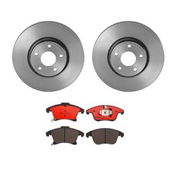 Brembo Disc Brake Pad and Rotor Kits for 2013-2020 FUSION, 2013-2016 MKZ - KT00952