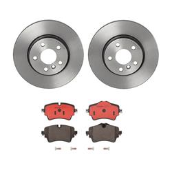 Brembo Disc Brake Pad and Rotor Kits for 2014-2021 COOPER, 2016-2019 COOPER CLUBMAN - KT00A01