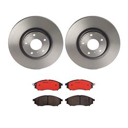 Brembo Disc Brake Pad and Rotor Kits KT00A02