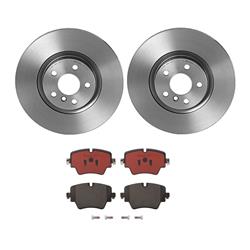 Brembo Disc Brake Pad and Rotor Kits for 2017-2024 COOPER COUNTRYMAN, 2016-2022 X1, 2018-2023 X2 - KT00A27
