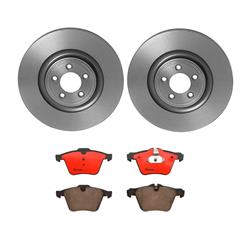 Brembo Disc Brake Pad and Rotor Kits for 2014-2023 F-TYPE, 2012-2015 XF, 2010-2019 XJ - KT00A78