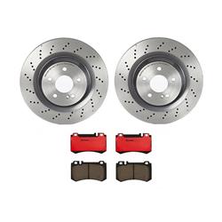 Brembo Disc Brake Pad and Rotor Kits KT00B20