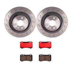 Brembo Disc Brake Pad and Rotor Kits KT00B23
