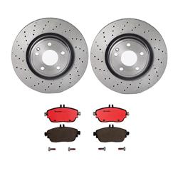 Brembo Disc Brake Pad and Rotor Kits KT00B52
