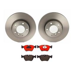 Brembo Disc Brake Pad and Rotor Kits for 2003 525I, 1999-2000 528I - KT00B58