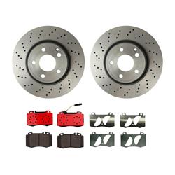 Brembo Disc Brake Pad and Rotor Kits KT00B61