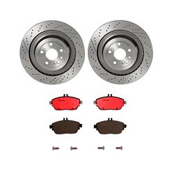 Brembo Disc Brake Pad and Rotor Kits KT00C36