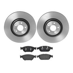 Brembo Disc Brake Pad and Rotor Kits KT04014