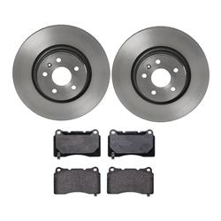 Brembo Disc Brake Pad and Rotor Kits for 2010-2011 S4, 2008-2012 S5 - KT04190