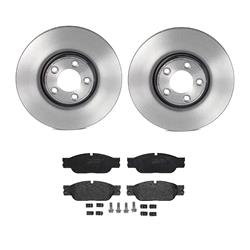 Brembo Disc Brake Pad and Rotor Kits for 2004-2005 VANDEN PLAS, XJ8 - KT04193