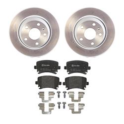Brembo Disc Brake Pad and Rotor Kits for 2008-2009 TT, 2009-2015 TT QUATTRO - KT04220