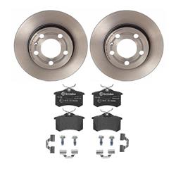 Brembo Disc Brake Pad and Rotor Kits for 2000-2005 TT QUATTRO - KT04221