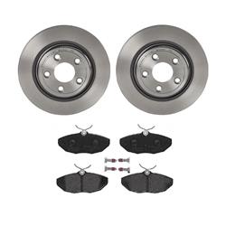 Brembo Disc Brake Pad and Rotor Kits for 2000-2006 LS, 2000-2005 S-TYPE, 2002-2005 THUNDERBIRD - KT04223