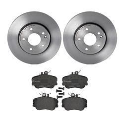 Brembo Disc Brake Pad and Rotor Kits KT04228