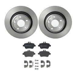 Brembo Disc Brake Pad and Rotor Kits for 2016-2017 B250E, 2014-2019 CLA250, 2015-2019 GLA250 - KT04319