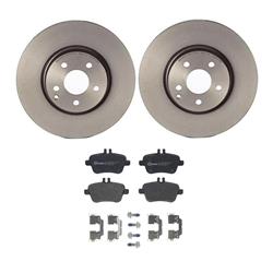 Brembo Disc Brake Pad and Rotor Kits for 2016 SLK350, SLK300, 2017-2019 SLC300 - KT04320