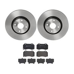 Brembo - Brake Rotor and Pad Combos for 2018-2020 MX-5 MIATA - KT04333