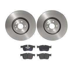 Brembo Disc Brake Pad and Rotor Kits for 2019-2020 RANGE ROVER VELAR, I-PACE, 2017-2020 F-PACE - KT04357