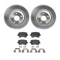 Brembo Disc Brake Pad and Rotor Kits for 2008-2015 TT QUATTRO, 2012-2013 TT RS QUATTRO, 2009-2015 TTS QUATTRO - KT04360