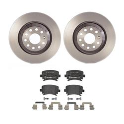 Brembo Disc Brake Pad and Rotor Kits for 2012-2013 GOLF R, 2010-2021 GTI - KT04361