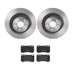 Brembo Disc Brake Pad and Rotor Kits KT04393