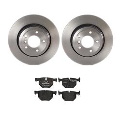 Brembo Disc Brake Pad and Rotor Kits for 2004-2007 525I, 530I, 2008-2009 528I - KT04407