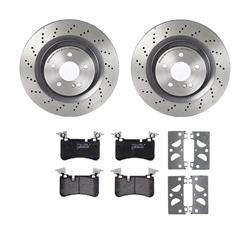 Brembo Disc Brake Pad and Rotor Kits KT04432