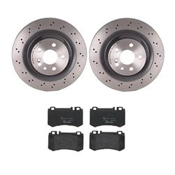 Brembo Disc Brake Pad and Rotor Kits KT04434