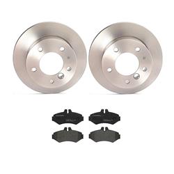 Brembo Disc Brake Pad and Rotor Kits for 2002-2008 G500, 2003-2011 G55 AMG, 2009-2017 G550 - KT04449