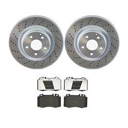Brembo Disc Brake Pad and Rotor Kits KT04456