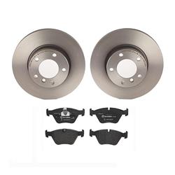 Brembo Disc Brake Pad and Rotor Kits for 2003 525I, 1999-2000 528I - KT04458