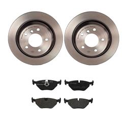 Brembo Disc Brake Pad and Rotor Kits for 1997-2000 528I, 2001-2003 530I, 1997-2003 540I - KT04467