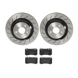 Brembo Disc Brake Pad and Rotor Kits KT04470