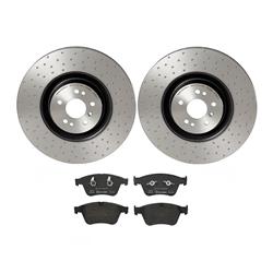 Brembo Disc Brake Pad and Rotor Kits KT04476