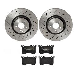 Brembo Disc Brake Pad and Rotor Kits KT04480