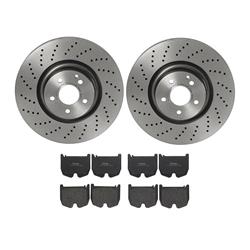 Brembo Disc Brake Pad and Rotor Kits KT04482