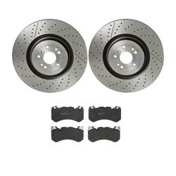 Brembo Disc Brake Pad and Rotor Kits KT04495