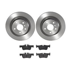 Brembo Disc Brake Pad and Rotor Kits KT04497
