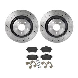 Brembo Disc Brake Pad and Rotor Kits KT04509
